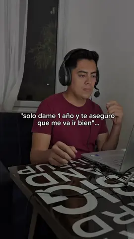 no subestimes un año de enfoque