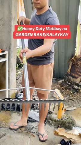 Warrior All Metal Garden Rake or Kalaykay #metalgardenrake #kalaykay #Heavydutykalaykay #16tinesgardenrake #gardenrake 