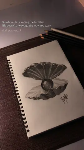 Even the deepest seas hide treasures. . . Just like a pearl forms within layers of hardship inside a shell, true beauty and strength are often hidden beneath struggles. What shines on the outside is only a reflection of the patience and resilience within . . #fvp #art #viralvideo #foryoupage #reach 