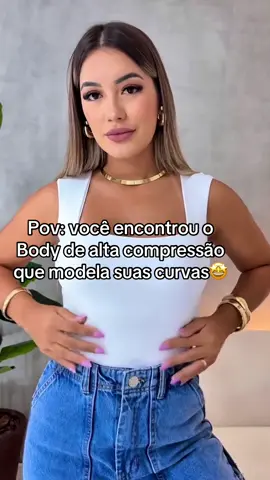 Body de alta qualidade que modela suas curvas😍❤️ Você vai ficar perfeita nos looks🤌 #body #looks #blusafeminina #modafeminina #mulherpoderosa 
