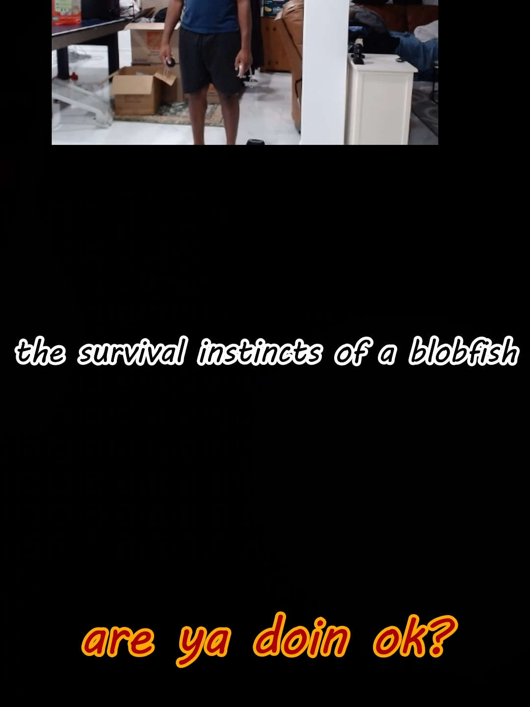 Why i cant be in a horror movie... #metainfluencer