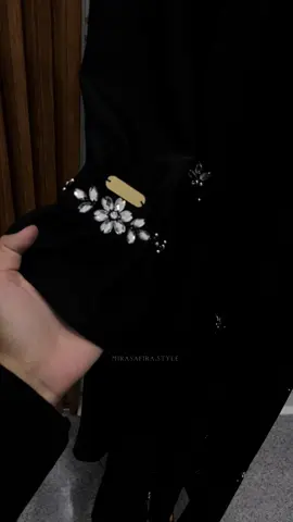 Safa black cantik bget🖤🥰 #capcut#fyp #abaya 