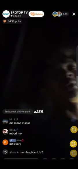 live uji nyali srotop tv part 2@SROTOP TV @FAIZIN @Z@amutaa🧜‍♂️ @wawa💫 @bambangsuwito @PAK @yaampunperii #berandatiktok #fyppppppppppppppppppppppp #srotoptv #gwsmoriginalstore #fypシ゚viral 