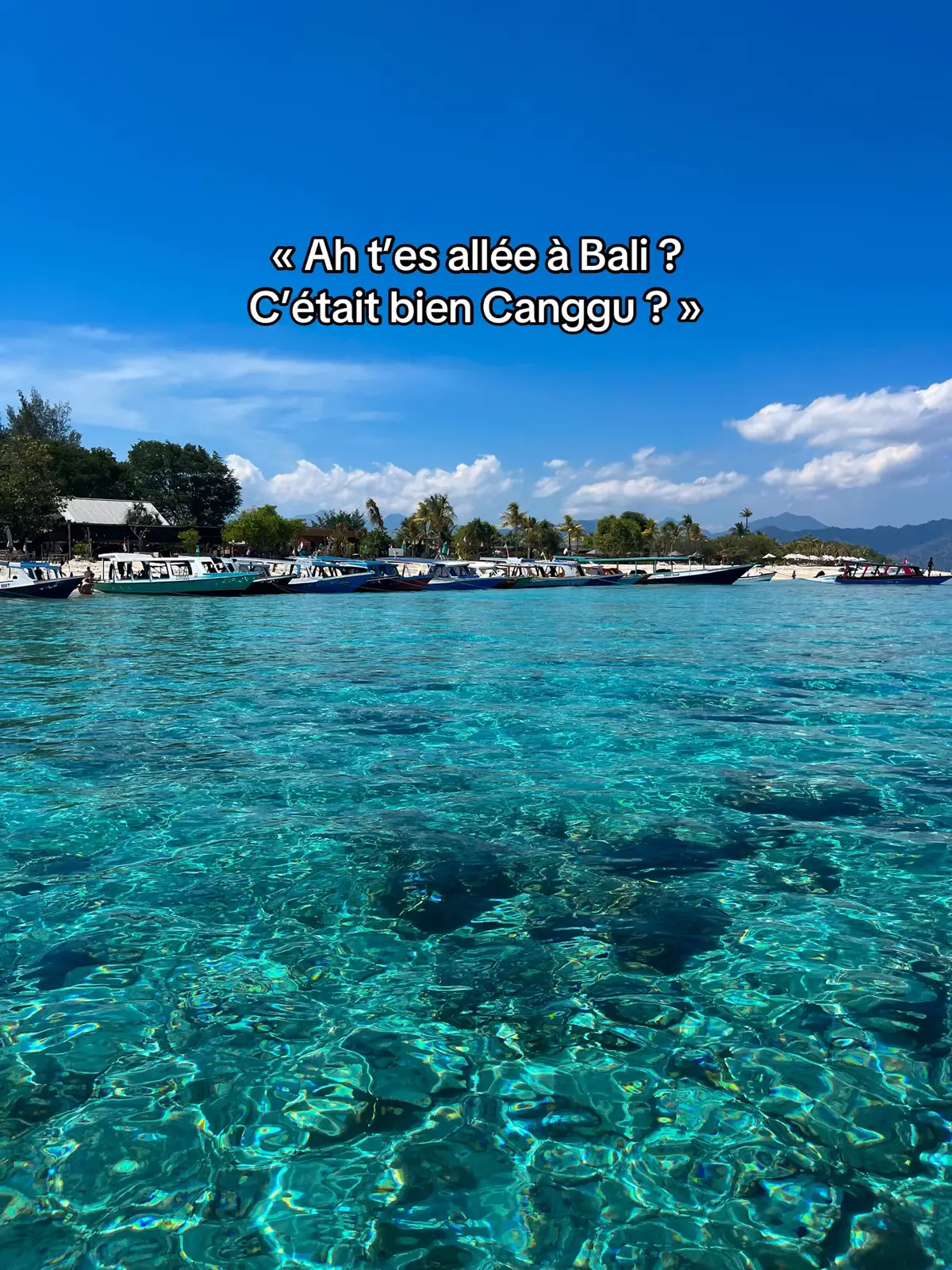 Bali est une grande île, avec énormément de choses à offrir. Sachez que 90% des touristes vont tous s’entasser aux mêmes endroits (et en plus de ça les pires). Mon conseil : sortez un peu des lieux touristiques et occidentalisés. Vous faites 12000km pour venir jusque ici, essayez de faire en sorte de découvrir (vraiment) la culture de ceux qui y habitent et les paysages à couper le souffle qui peuvent se présenter à ceux qui les cherchent. 🫶🏻 J’ai passé 2 fois 2 semaines à Bali, je te donne une petite liste de mes endroits préférés : 👉🏻 Munduk et les cascades du Nord de l’île 👉🏻 Sidemen, ses rizières et son village authentique 👉🏻 Jatiluwih pour ses rizières classées au patrimoine de l’UNESCO 👉🏻 Kintamani et ses alentours volcaniques 👉🏻 Ujung Temple, le plus beau temple que j’ai vu, se trouvant à l’Est de l’île 👉🏻 Goa Gajah, mon temple préféré aux alentours d’Ubud 👉🏻 Virgin Beach, pour moi la plus belle plage de l’Est de Bali 👉🏻 et Nyang-Nyang Beach, la plus belle plage du Sud de Bali D’ailleurs si ça vous intéresse, j’ai posté un vlog de mon voyage à l’Est de Bali, il est dispo sur YouTube et le lien est dans ma bio 🫶🏻 Pour ceux qui sont déjà allés à Bali, n’hésitez pas à partager vos coups de cœur en commentaire pour inspirer d’autres voyageurs 🧳  #balitravel #balitravelguide #voyages #conseilsvoyage 
