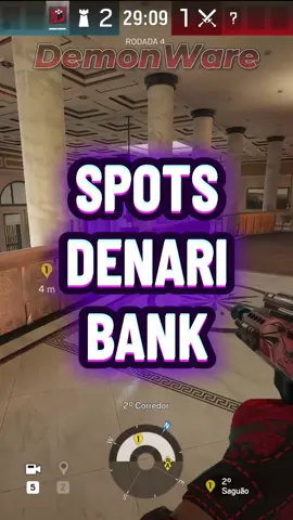 Spots Denari - Bank #rainbowsixsiege #Denari #SiegeX #siegetips #r6xclipen
