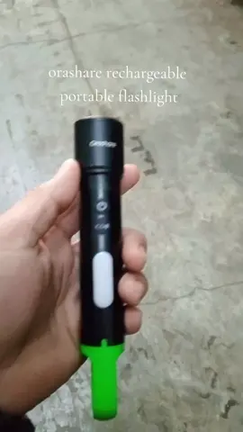 Maganda ang quality malakas ang ilaw at matagal ma lowbatt, orashare rechargeable flashlight,.. #flashlights  #rechargeableflashlight  #longlastingbattery  #emergencylight  #fyp 