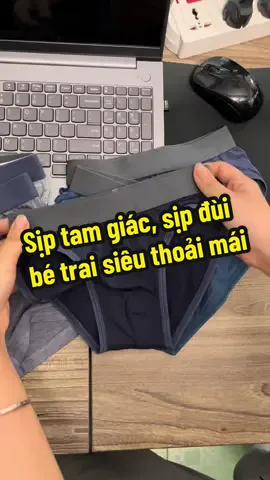 Combo 3 quần sịp bé trai vải sợi tre co dãn, kháng khuẩn tốt. Sét quần lót nam từ 10-75kg #gee #quansip #quansipnam #betrai #boxer 