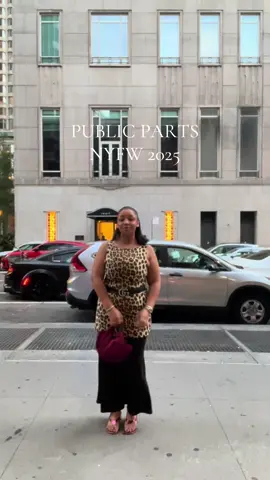 Had to get at least one show in between planning events #nyfw #newyorkfashionweek #nyc #nycfashion #sustainablefashion #Sustainability #upcycling #fashionweek #OOTD #ootn #fitcheck #fyp @Public Parts 
