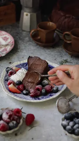 Chocolate Basque Cheesecake😋