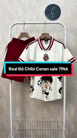 REAL ĐỎ CHIBI CONAN chỉ 79 cành nha #13againn #bongdaretro #xuhuong 