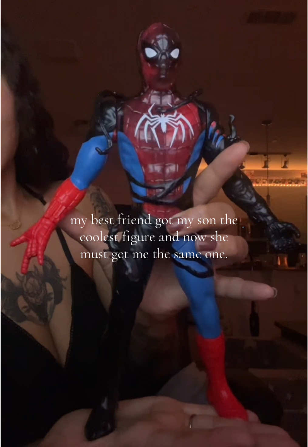 get on that @faith #fyp #spiderman #spidermanfigure #symbiote 