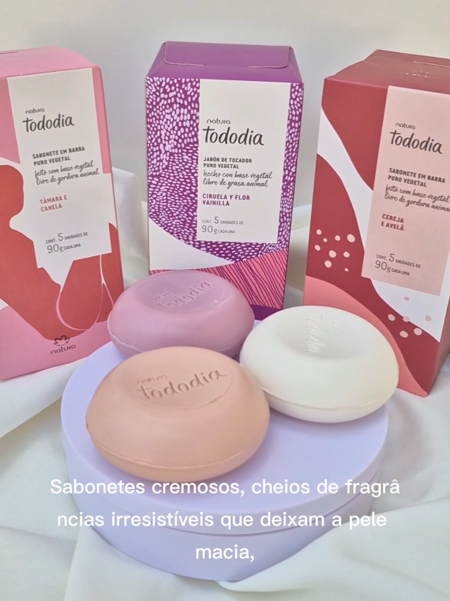 sabonetes natura tododia 5 un em cada caixa 📦  apenas R$25,00 cada  enviamos para todo Brasil  compre comigo pela shopee  #clientes #vendas #sabonetes 