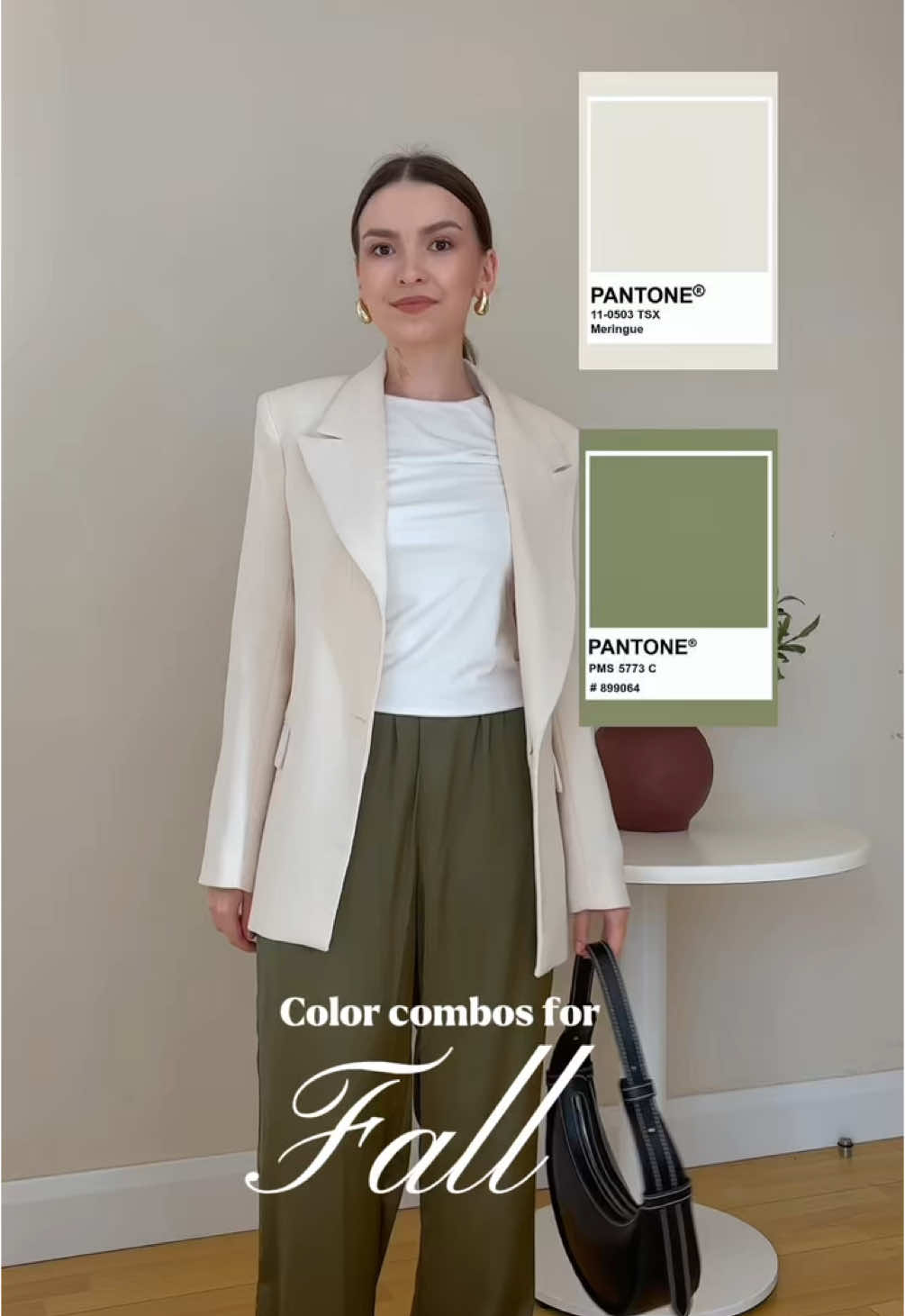 Fall outfit ideas 🍂 Color combos you need to try Bags@PV bags | Leather bags  #fallfashion #colorcombo #fallcolors #usatiktok🇺🇸 