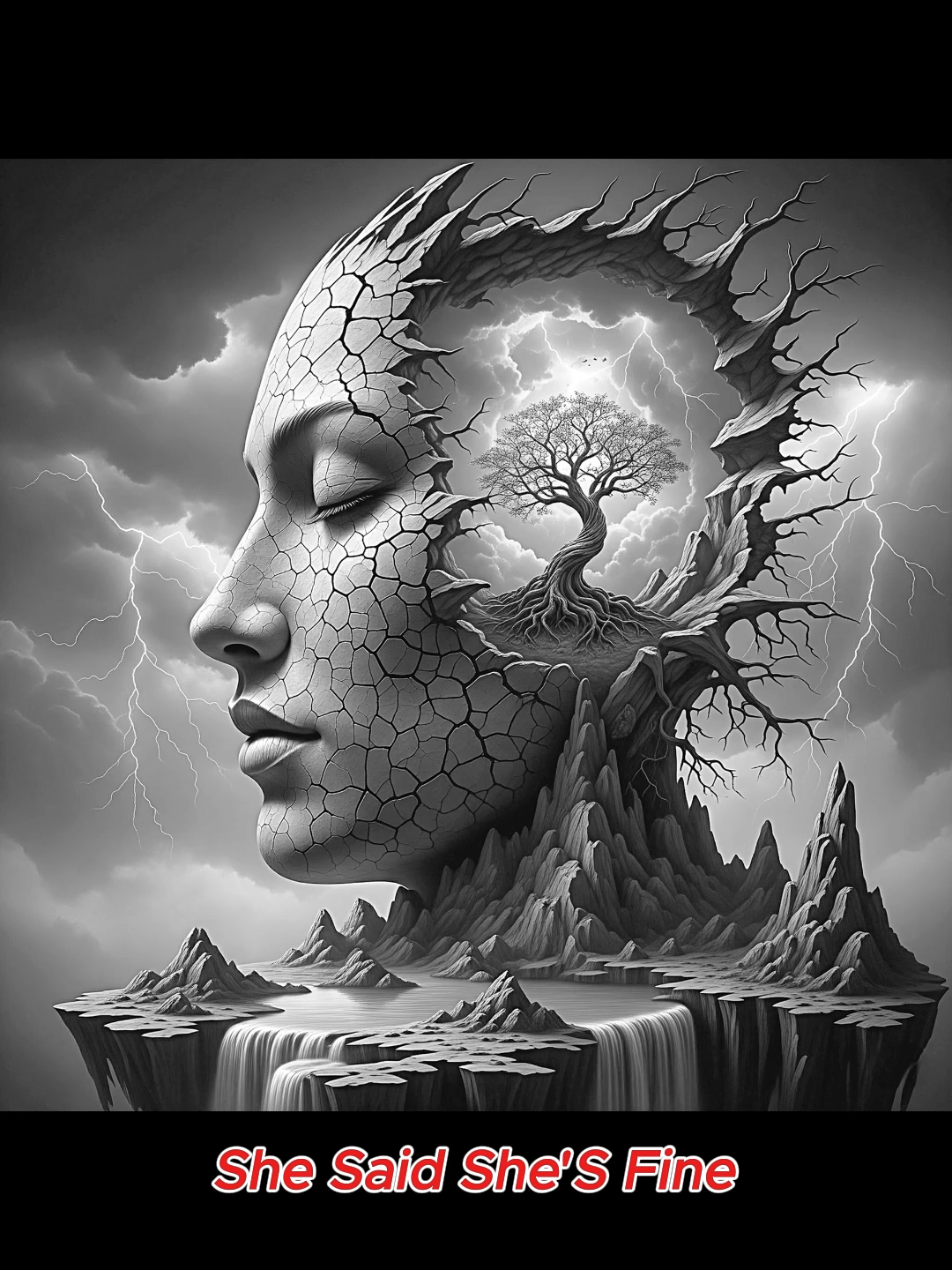 When she says she’s fine… 🌚💀🌳 But her head’s literally growing a forest. Would you sip your coffee on this coaster or is it too real? 👀☕ #DirtyLittleCuts #LaserEngraving #DarkAesthetic #GothicStyle #WeirdArt #AlternativeDecor #SpookySeason #FYP #TikTokMadeMeBuyIt