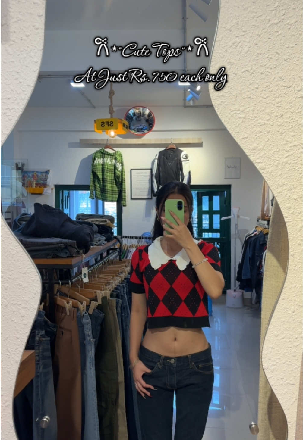 Cute Korean Tops Just for Rs. 750 only! DM to order💌 #fypシ #preloved #thriftstorenepal #outfitinspo #slowfashionstore