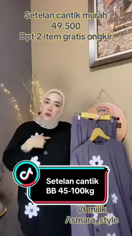 #tiktoklive #livehighlights #setelanwanita #oneset #setelan 