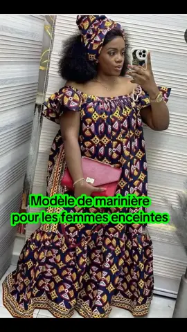 Modèles de marinière pour les femmes enceintes. #pourtoi #mama #bebe #viralvideos #model 
