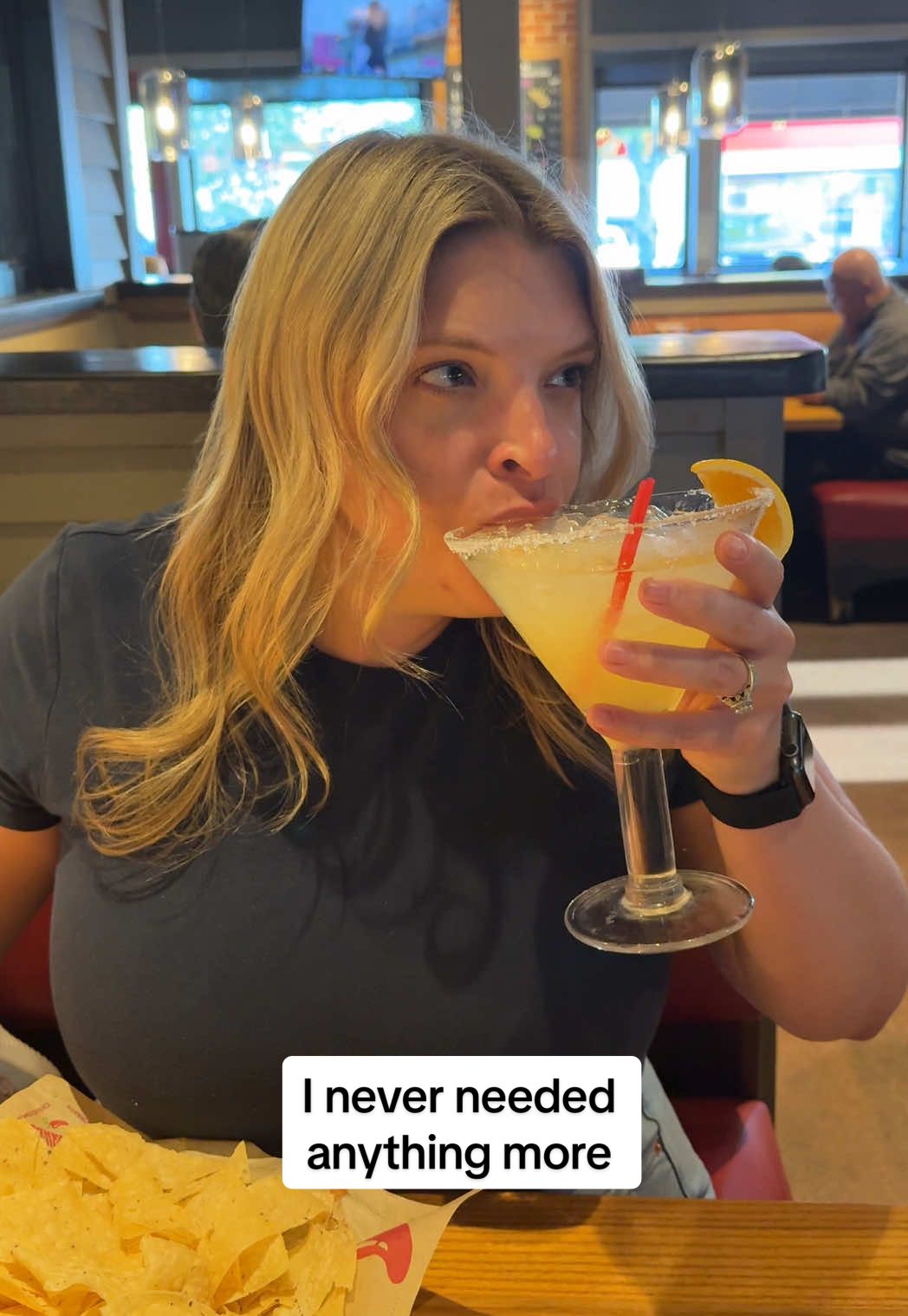 I am so happy 🥰 @Chili’s Grill & Bar ib: @Chilis🌶️ South Elgin 