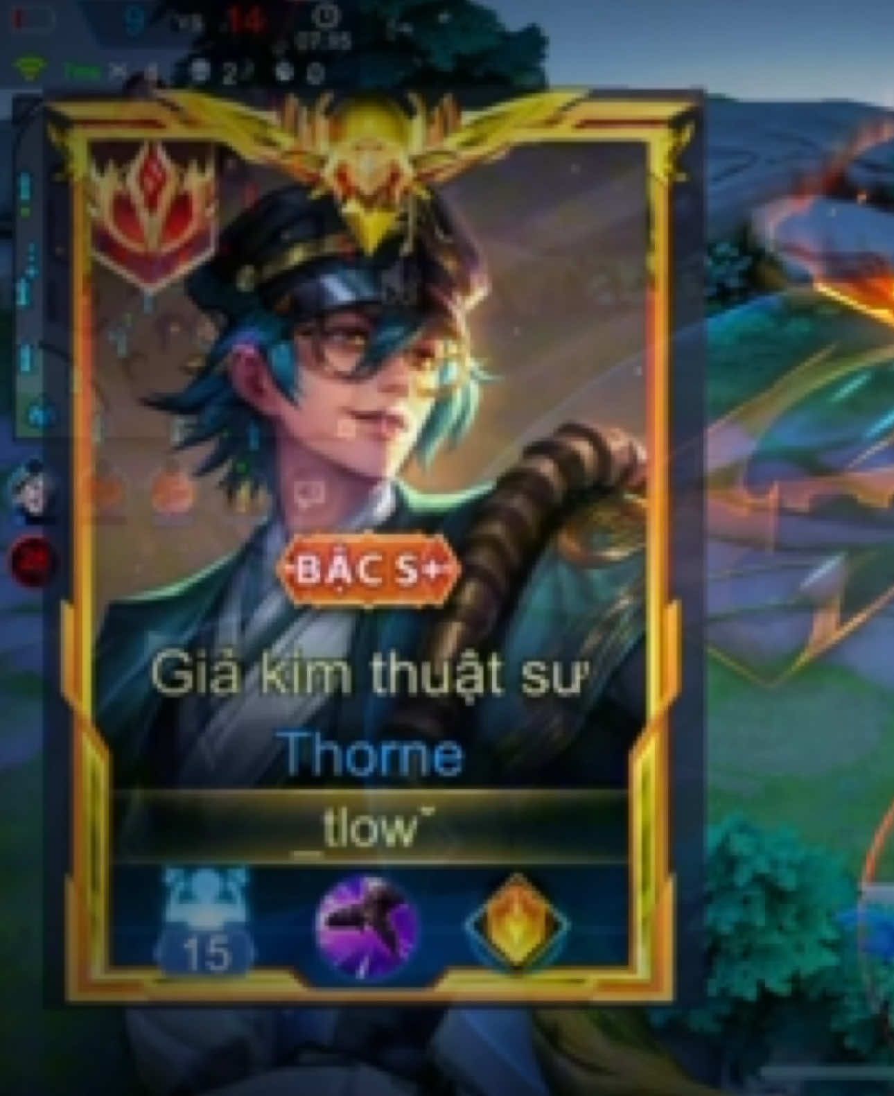 Thorne thánh thuẫn có mạnh ko???#thorne #lienquanmobile #xh #lq #fyp 