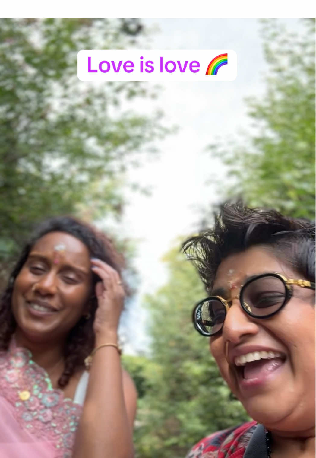 Love is love. Every step of my journey has led me here—and I’m finally at peace with it. @jokingmallu  #LoveIsLove #HealingJourney #MyStory #heartwideopen 
