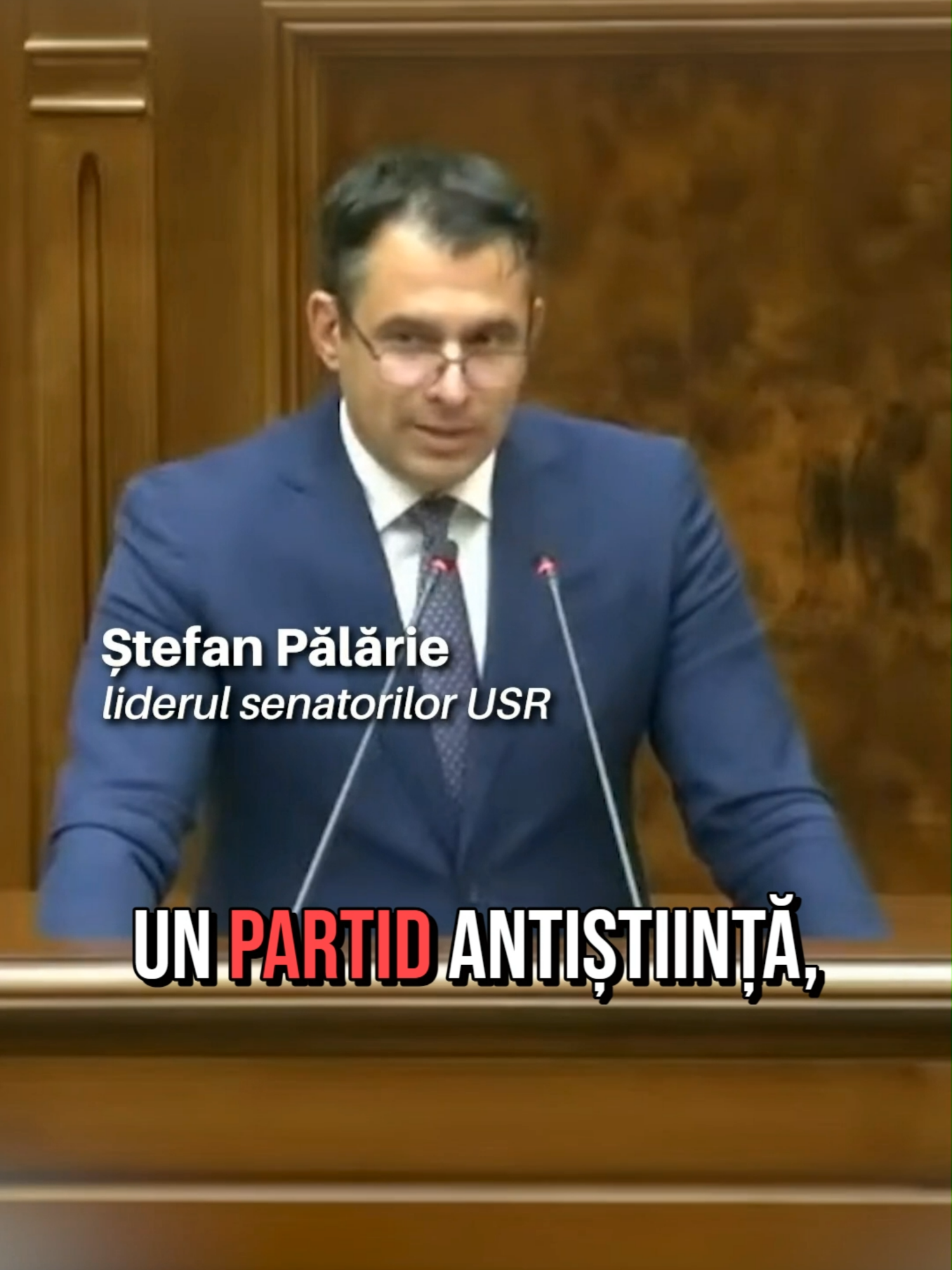 Moțiunea simplă împotriva ministrului Educației depusă de AUR este un gest populist fără substanță. #usr #fyp #romania #tiktokromania #usreschimbarea #democratie