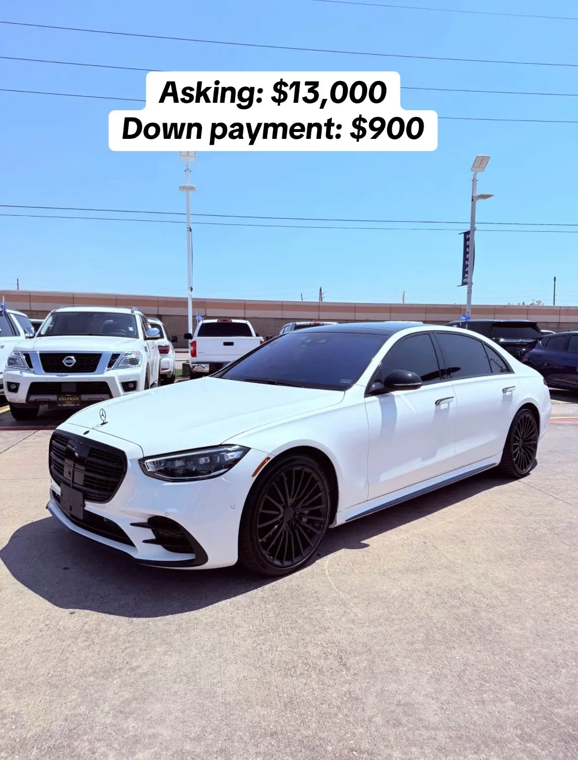 ✨ 2022 Mercedes-Benz S580 4MATIC® Sedan – Luxury Redefined! 🔹 Trim: S580 Sedan 🔹 Engine: 4.0L V8 Biturbo with EQ Boost 🔹 Transmission: 9-Speed Automatic 🔹 Drivetrain: 4MATIC® All-Wheel Drive 🔹 Title: One Owner | Clean CARFAX 🔹 Condition: Like New ✨ Luxury Highlights: ✅ Premium Nappa leather seating ✅ Burmester® 3D Surround Sound system ✅ Ambient interior lighting (64 colors) ✅ Panoramic sunroof ✅ 12.8