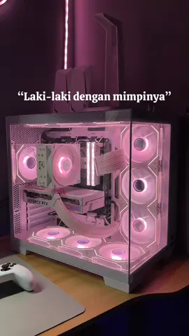 Udah sampai mana?☺️ #setupgaming #setupinspiration #kamaraesthetic #pcbuild #desksetup 