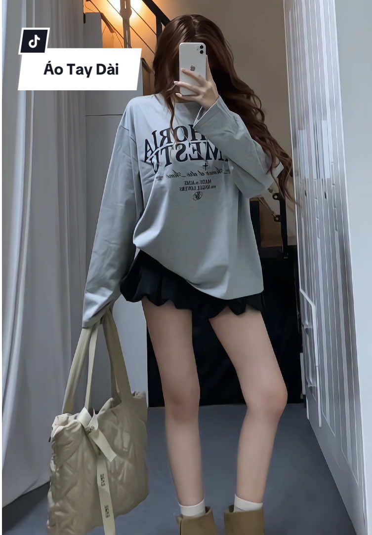 Áo thun tay dài nam nữ #aimesaigon #aothuntaydai #aothun #thaosuneo #xhuong 