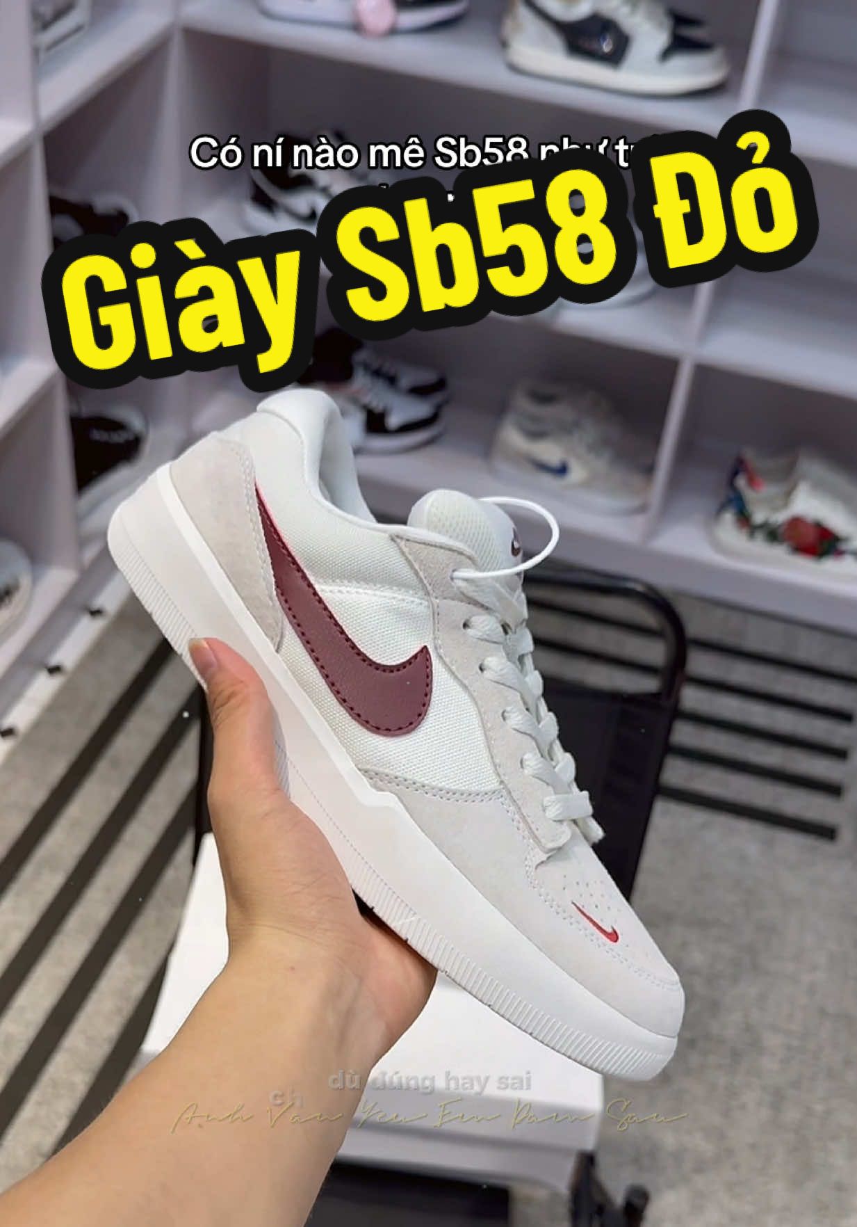 Thích từ hồi mới ra mắt Sb58 đỏ #giaysb58 #sb58 #giaysneaker #giaynam #giaynu 