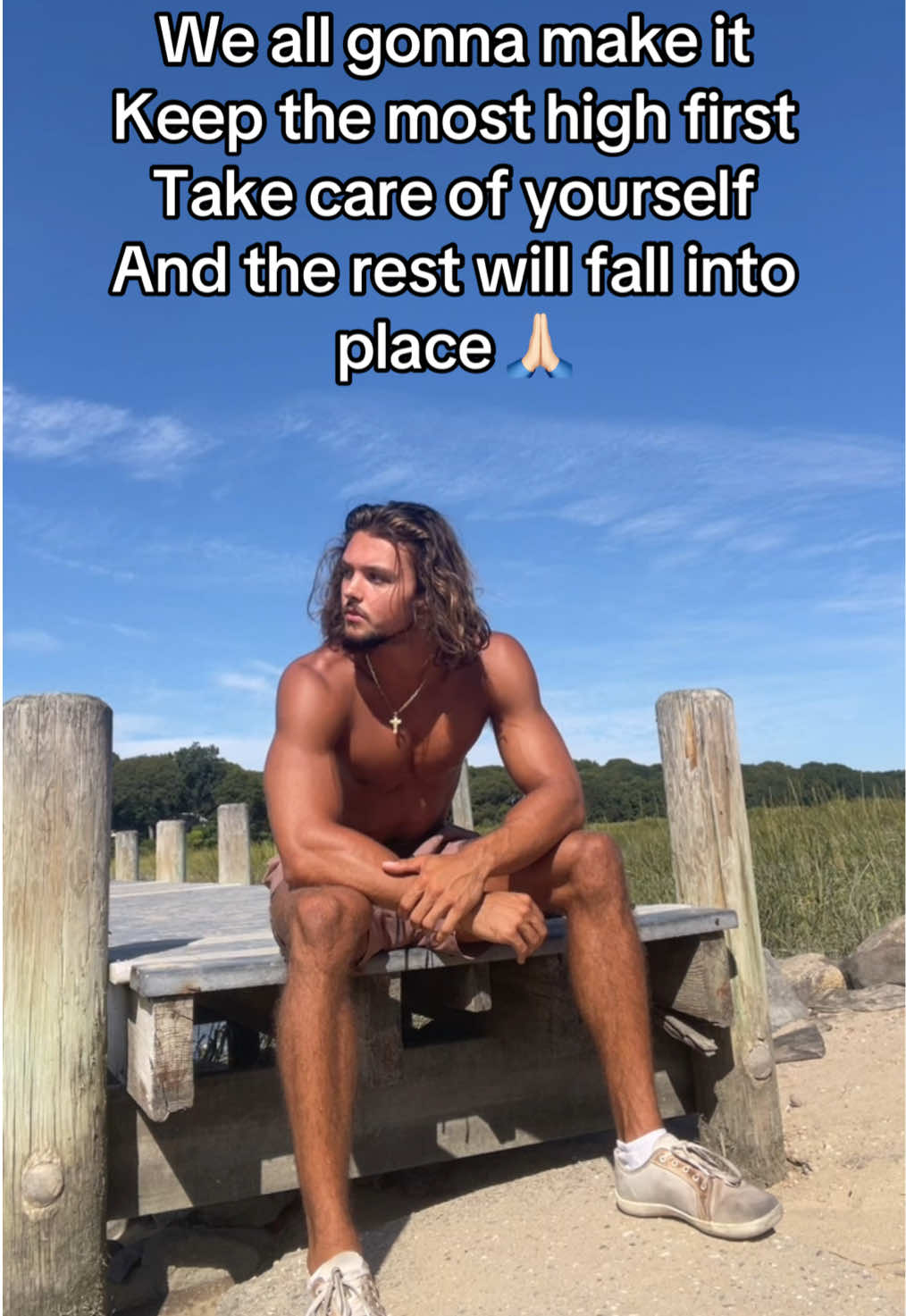 Life can be stressful at times especially when our minds are racing in all sorts of directions all at once. Lean on God, keep him first, do our best to stay in the present moment, and the rest will take care of itself.  #quotes, #motivation, #nature , #inspiration, #deepthoughts