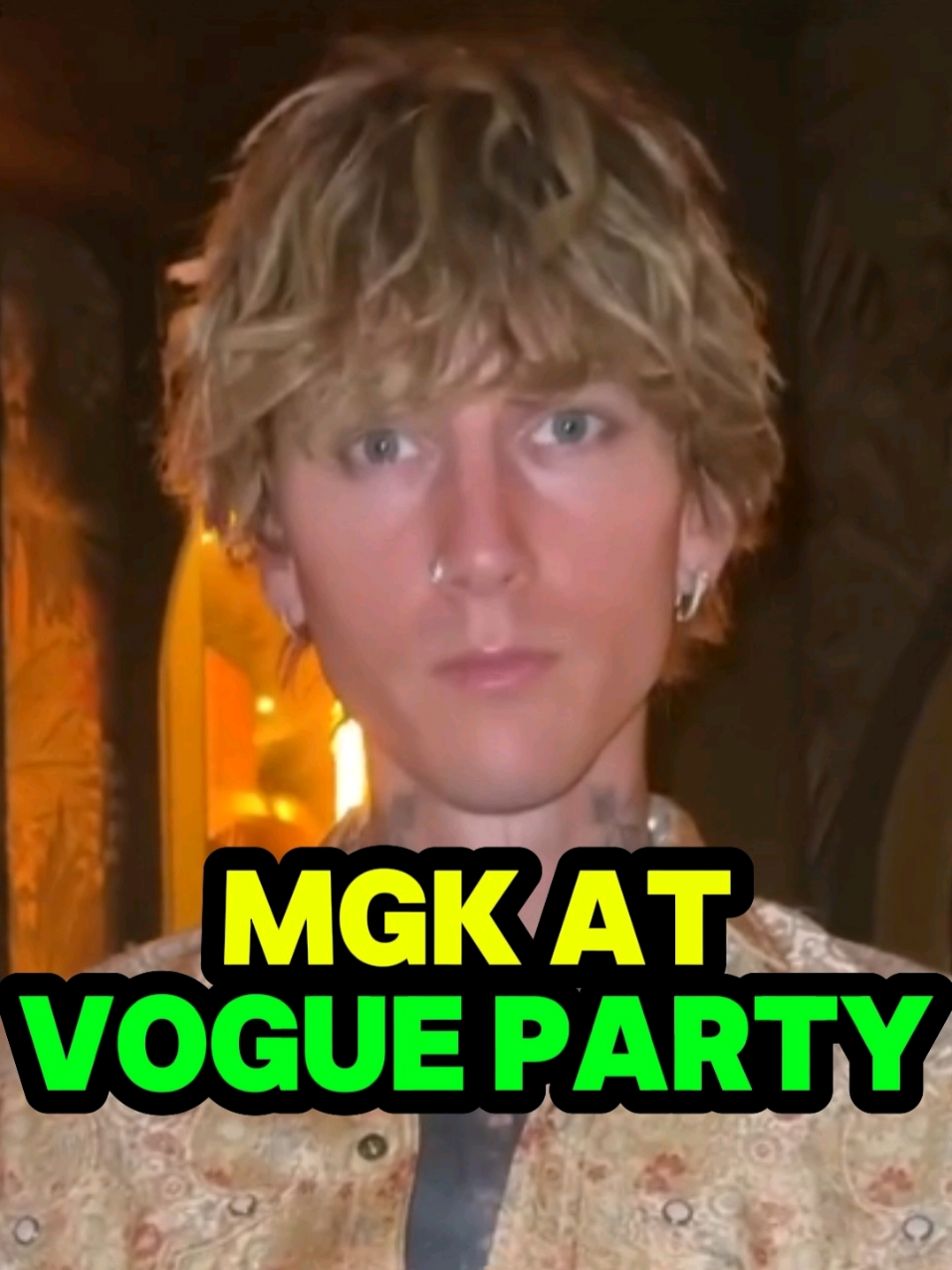 send the met gala invite to mgk at the correct address pls @Vogue   📝: mgk attended the Vogue October issue cocktail party celebrating the October issue featuring Kendall Jenner and Gigi Hadid. The party was held at Baz Luhrmann’s bar, Monsieur, in the East VIllage on September 14, 2025 in New York City. Anna Wintour, Kendall Jenner, Gigi Hadid, Bradley Cooper, Baz Luhrmann, Alex Consani, Sacha, and others were there. 🎥: @voguemagazine @katebarton @hiphopnynews via IG #mgk #machinegunkelly #colsonbaker @mgk 