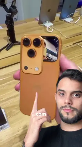 Como se enxerga lr gravando com a câmera traseira.