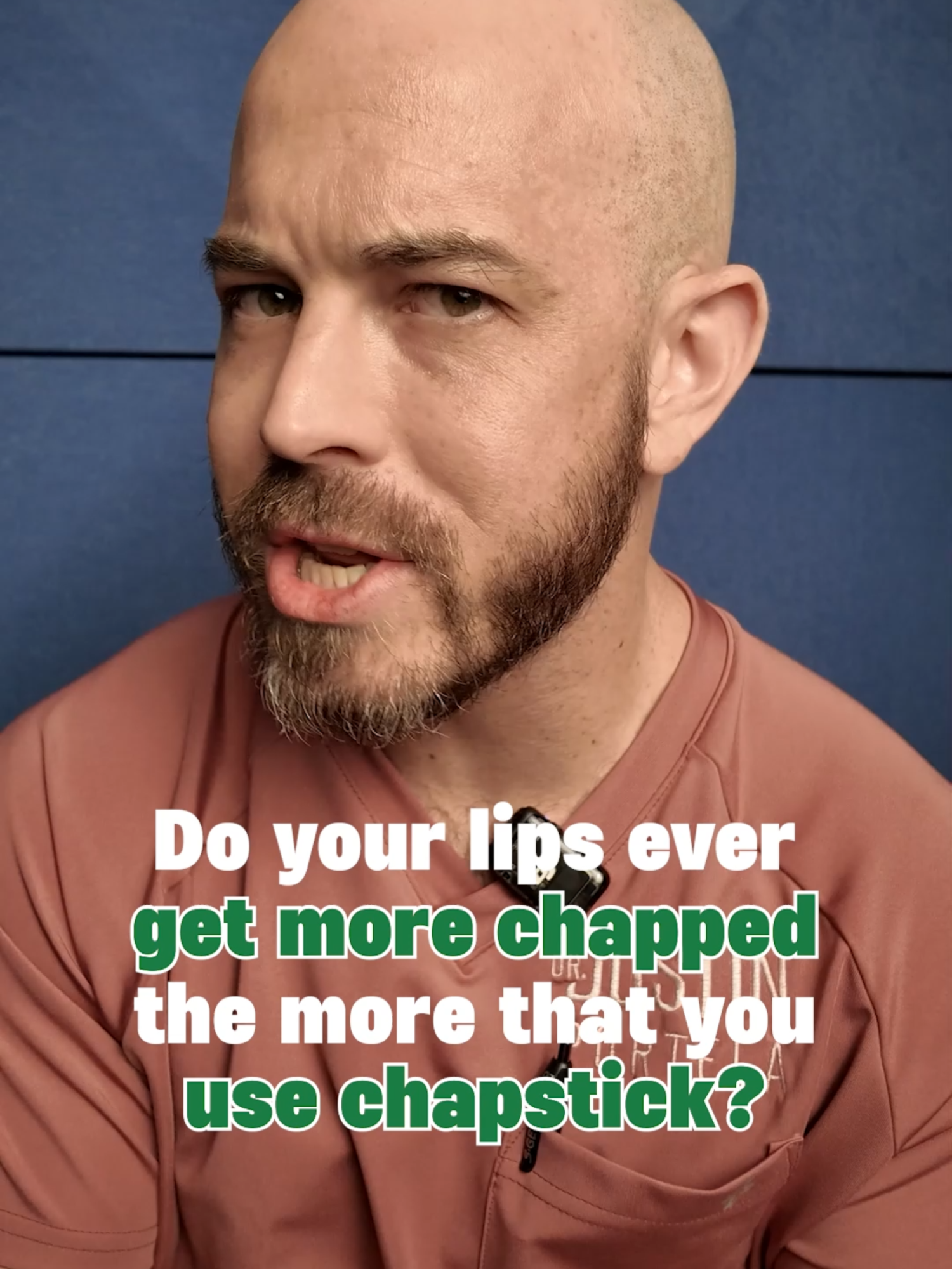 That weird feeling when the more chapstick you apply, the drier your lips feel… Let’s talk about it! #trending #fyp#skin