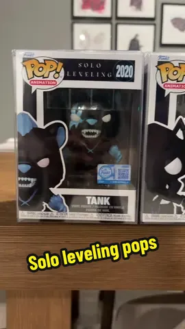 Our small Solo Leveling Funko pops we have so far, we’re on the hunt for the LE Tusk now 🥲 @OriginalFunko #funkopop#collectors#anime#sololeveling
