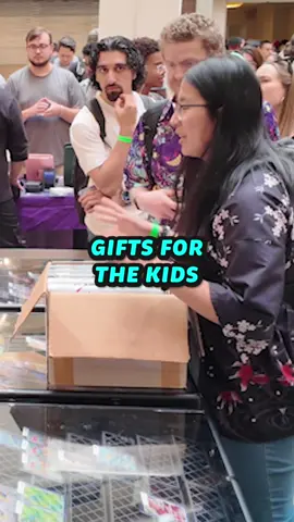 People like grace keep the hobby growing one gift at a time!  . . . Edited by @Brian (Foxy)  . . . #pokemonvendorpov #wholesome #contentcreator #hobby #pokemon                