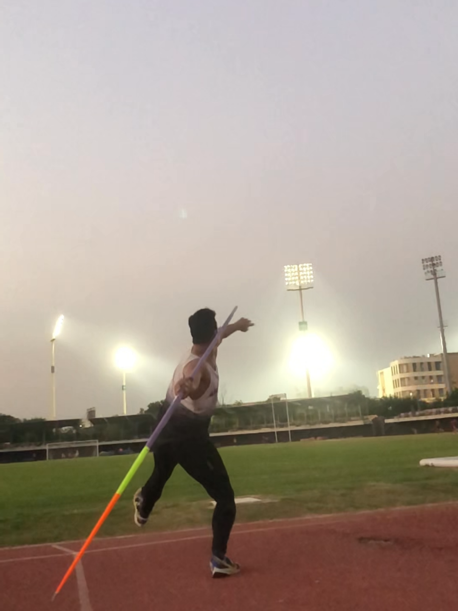 1 step throw 🚀 preparation in progress for 🚀🇵🇰 #pakistan #junior #junior #bilalafridi #javelinboy 