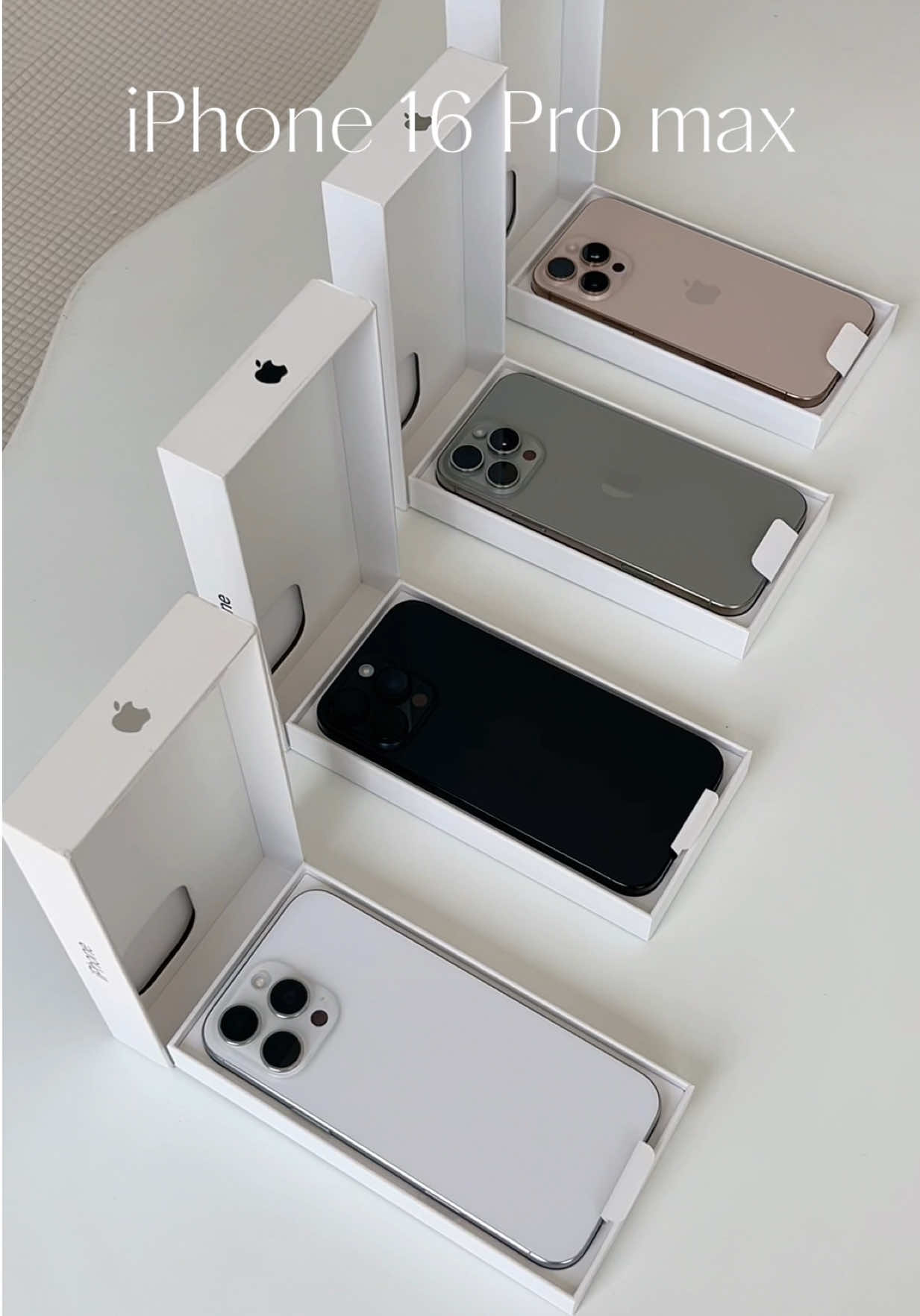 ใครคิดถึงสี iPhone 16 Pro max รีบเลยก่อนหมด.📲#iphone #iphone16promax #shopiphone_kad #ผ่อนไปใช้ไป 
