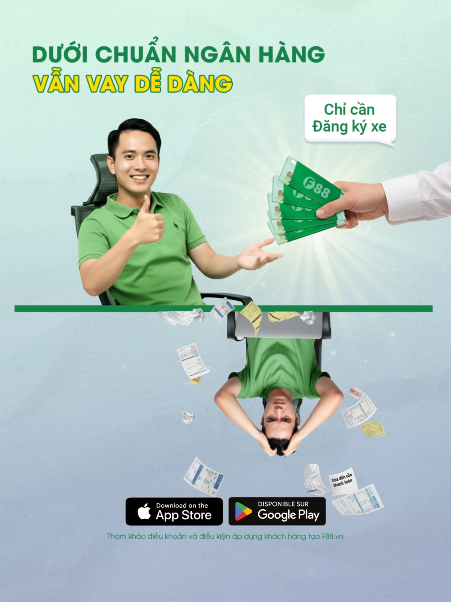 Cô bác anh chị em ơi! Cần tiền xoay xở mà ngại giấy tờ phức tạp? Ghé F88 