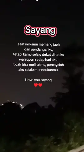 kutuliskan syair ini hanya untukmu #rindukamu  #😊♥️  #fypp 