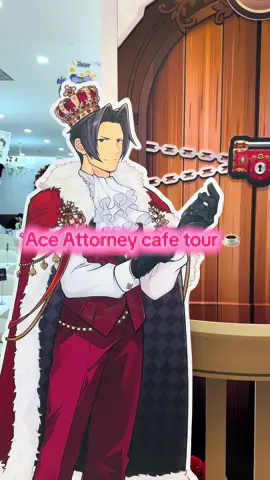 Ace Attorney Cafe - Alice in Wonderland Shanghai Pop up I went to Joy City again Hahahha it’s actually for Haikyuu Collab cafe but I saw this there as well. So I went in to film some footage but also to gamble Hiahiahia… #aceattorney #capcom #gyakutensaiban #逆転裁判 #pheonixwright 