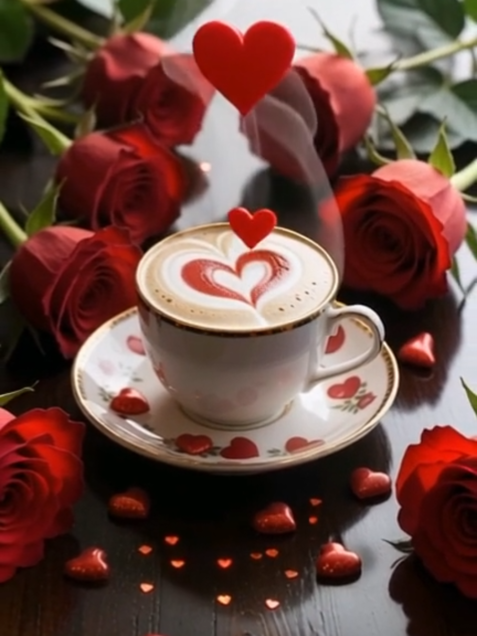 Que seu dia seja repleto de sorrisos, e se não for de sorrisos que Deus te dê forças o sol voltará a brilhar! ☕♥️☀️ #cafe #foryoupage #flores #foryou #iloveyou 