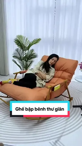 Chiếc ghế bập bênh nằm siêu êm siêu thoải mái mà nhà nào cũng cần có nhaaa 😍 #ghebapbenh #gheluoi #gheluoibapbenh #ghebapbenhdoi #ghebapbenhthugian 