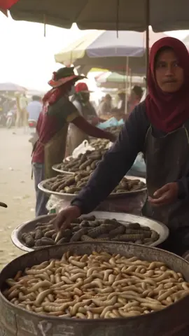 Life at a Wild Meet Market #seafood #food #fish #cooking #animalsmarket 