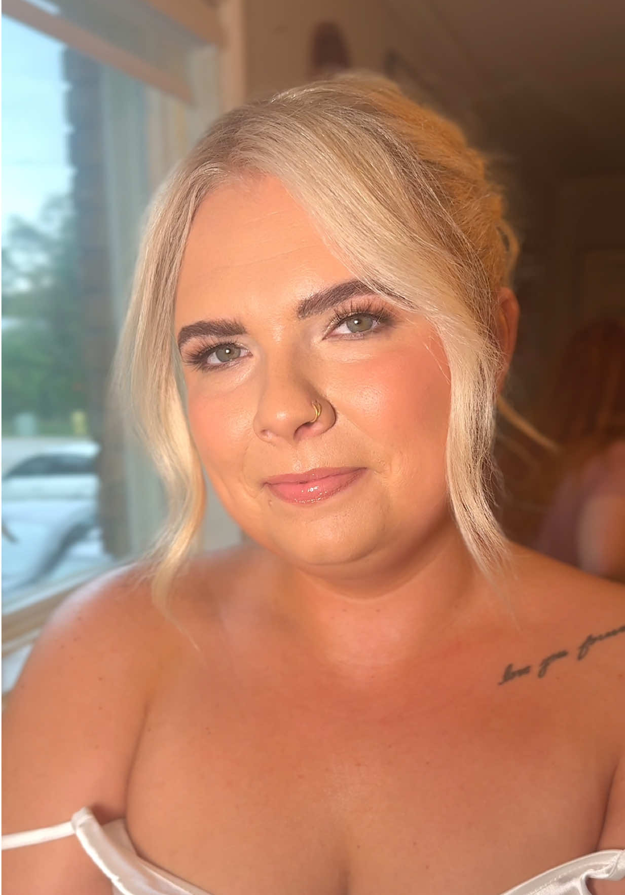 My Beautiful Bride Emma in her Bridal Makeup😍 #bridalmakeup #bridalmakeupartist #mua #bride #wedding 