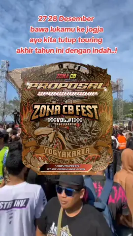 touring akhir tahun bolo kita tutup di kota jogja #zonacbfest #zonacbfest2025 #kaoszonacbfest #zonacbindonesia #zonacbfestjogja