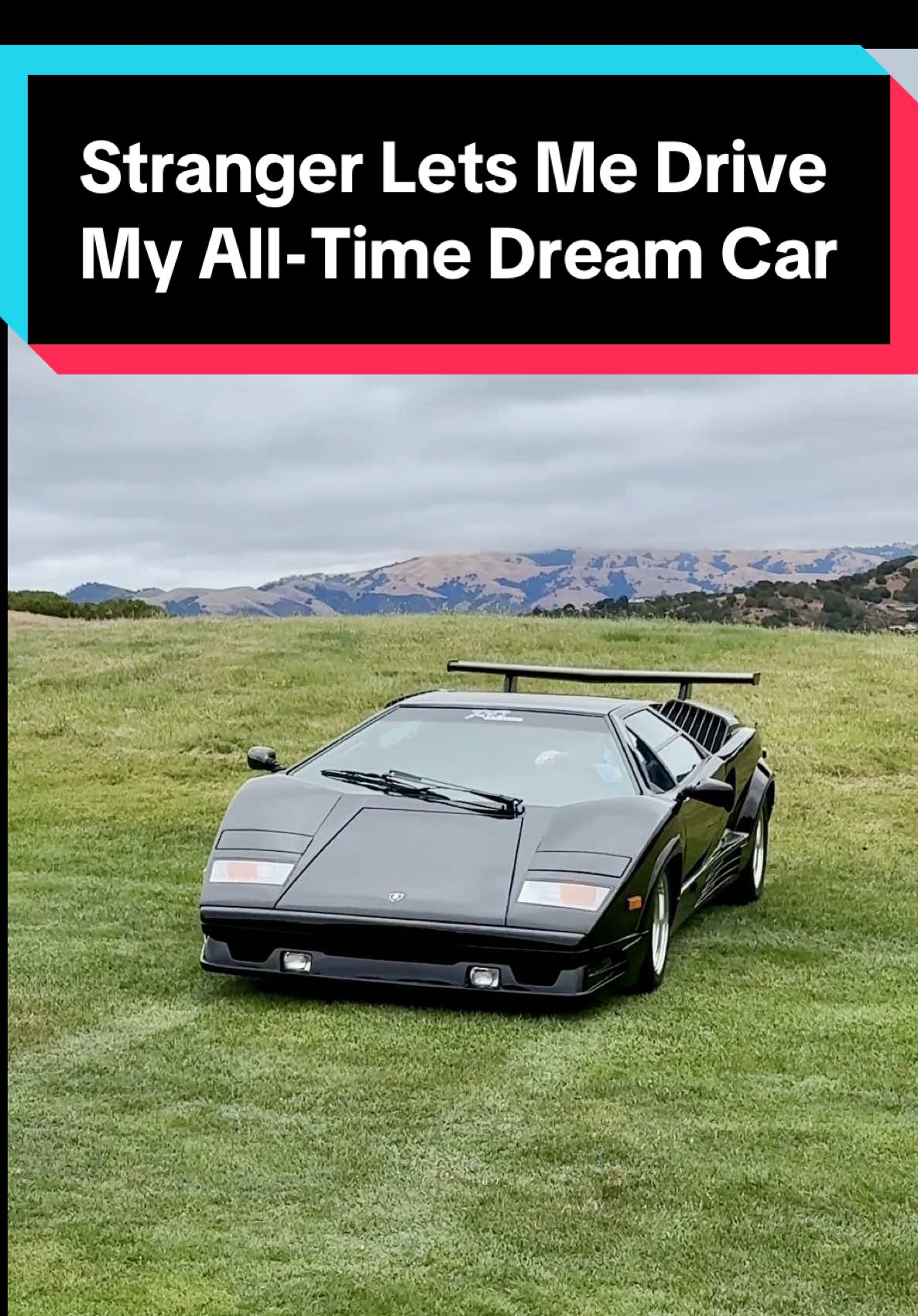 Wasn't Ready Reverse To The Countach 😅 #LamborghiniCountach #Lamborghini #Countach @rcexotics1963 