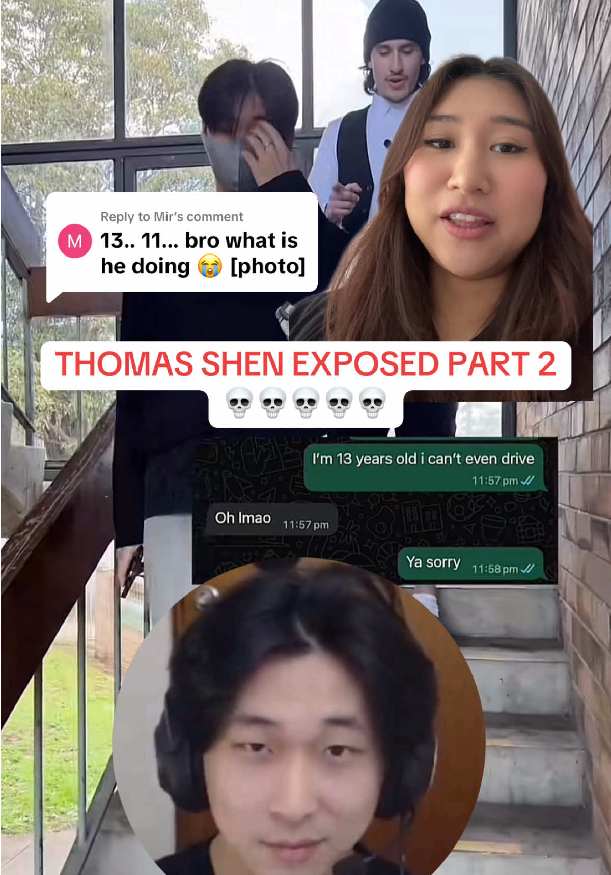Replying to @Mir Vaolrant Streamer Thomas Shen Exposed Part 2 #thomasshen #Valorant #fazenighthawk #nighthawkreacts #exposed 