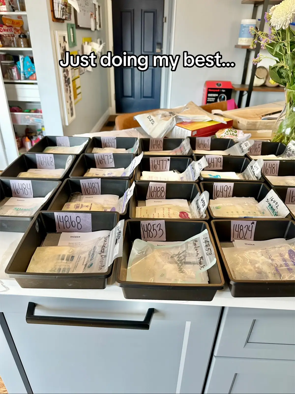 On this milky Monday, do something to make your world just a bit better. You never know the difference it could make.  Here are all the milks I am working on for this week. For reference they were milk that was received on 3–11 and some of 3–25. WHO just did a happy dance?  #pumpingmom  #breastfeeding 