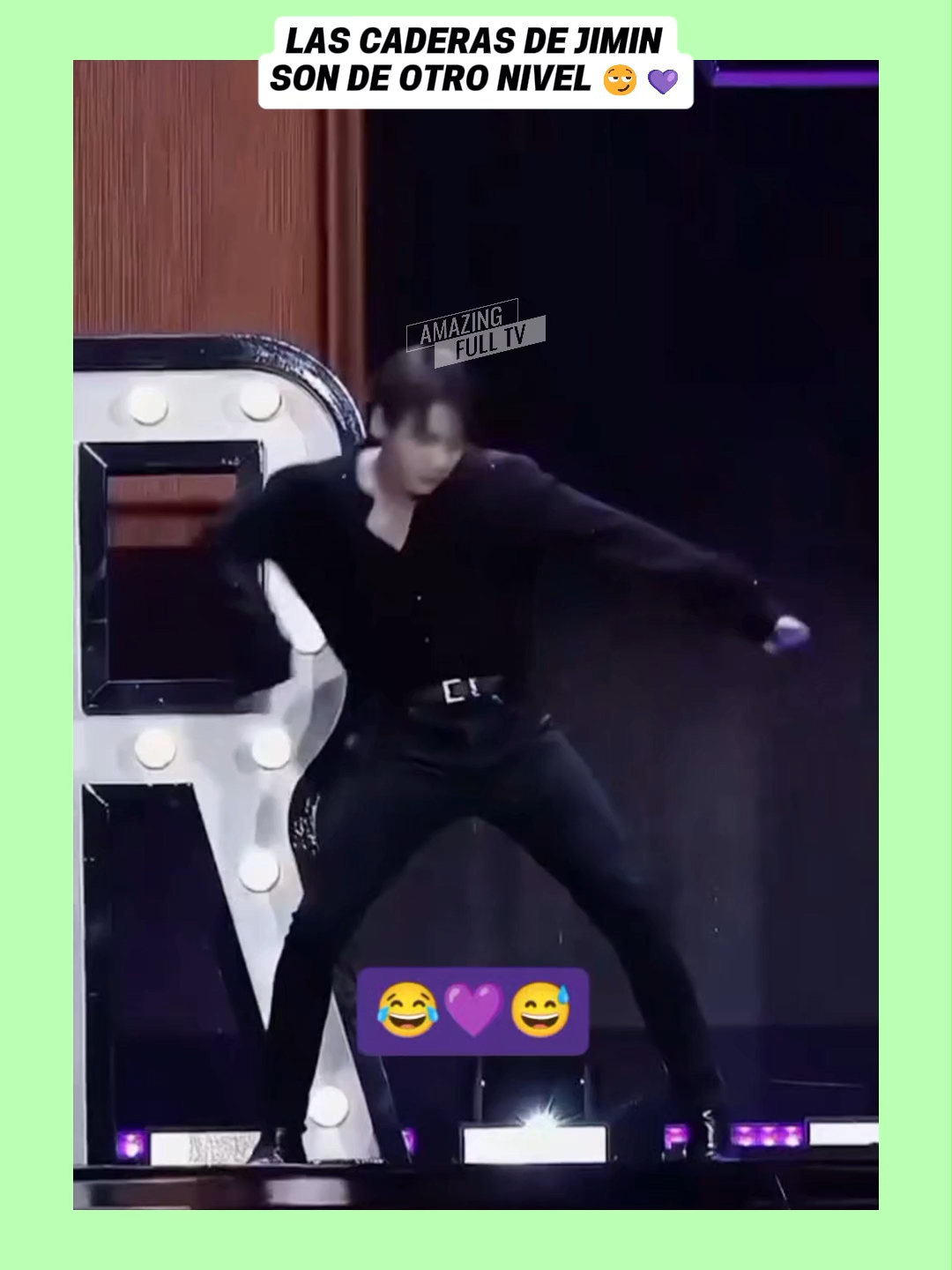 Las caderas de Jimin son de otro nivel 😅💜🥰#amazingfulltv #btshumor #btscrack #btsfails #btscomedy #jimin