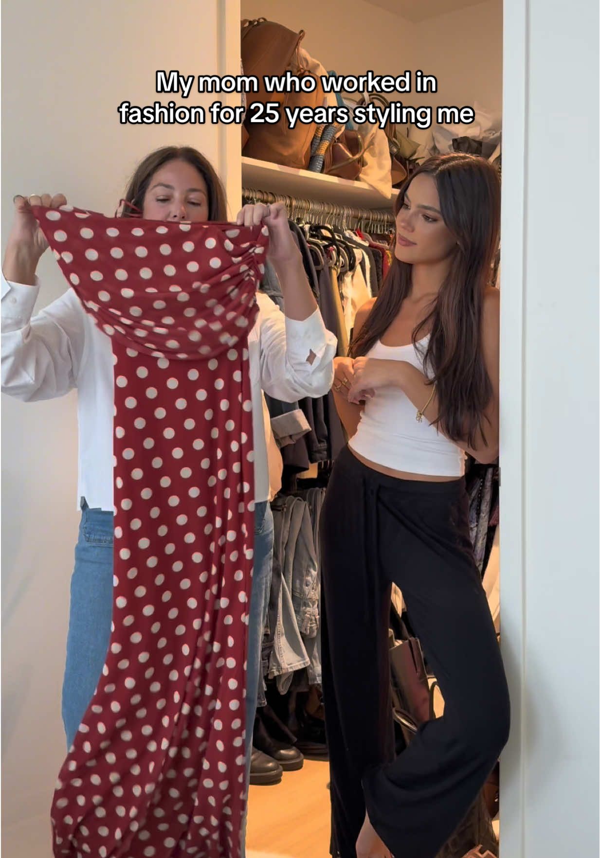 She’s always right I know 💁🏻‍♀️ #getdressedwithme #motherdaughter #amazonoutfit 